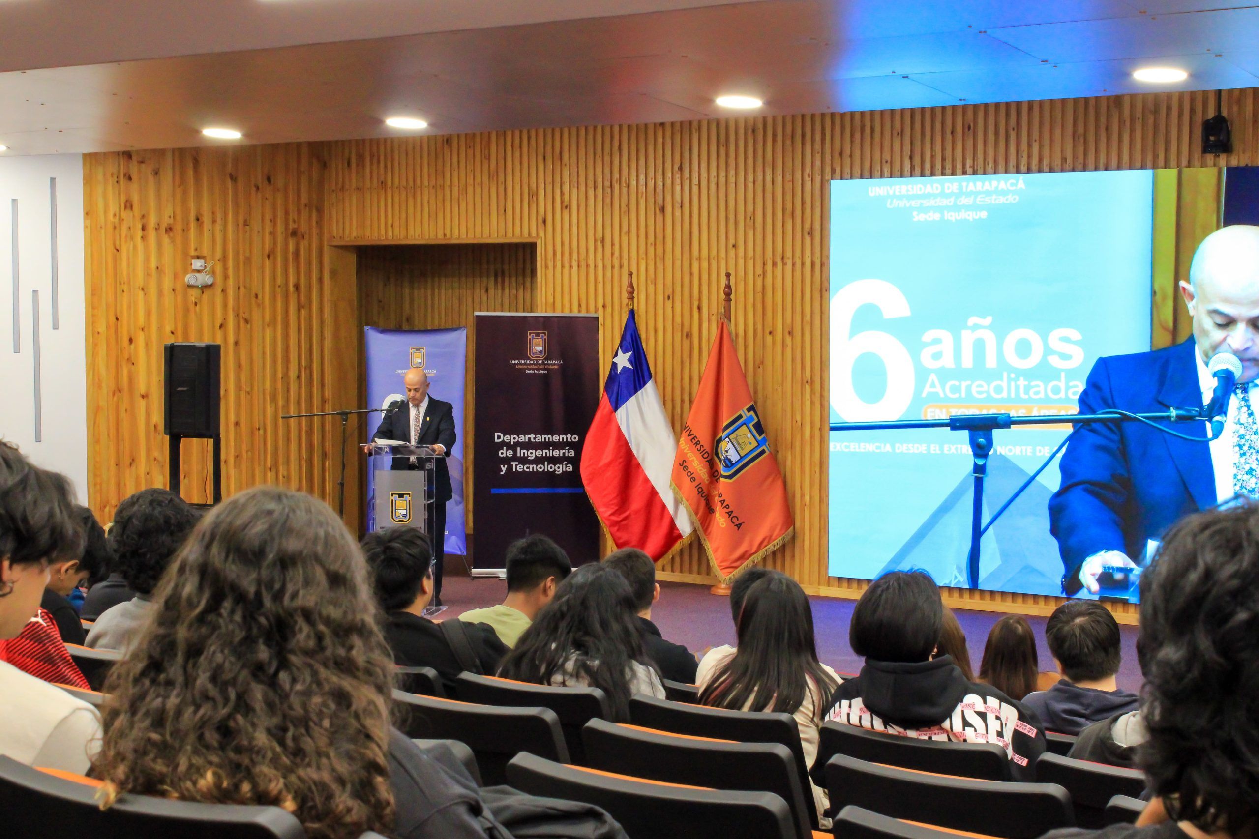 Facultad de Ingeniería UTA da la bienvenida a los nuevos estudiantes de la disciplina en la Sede Iquique