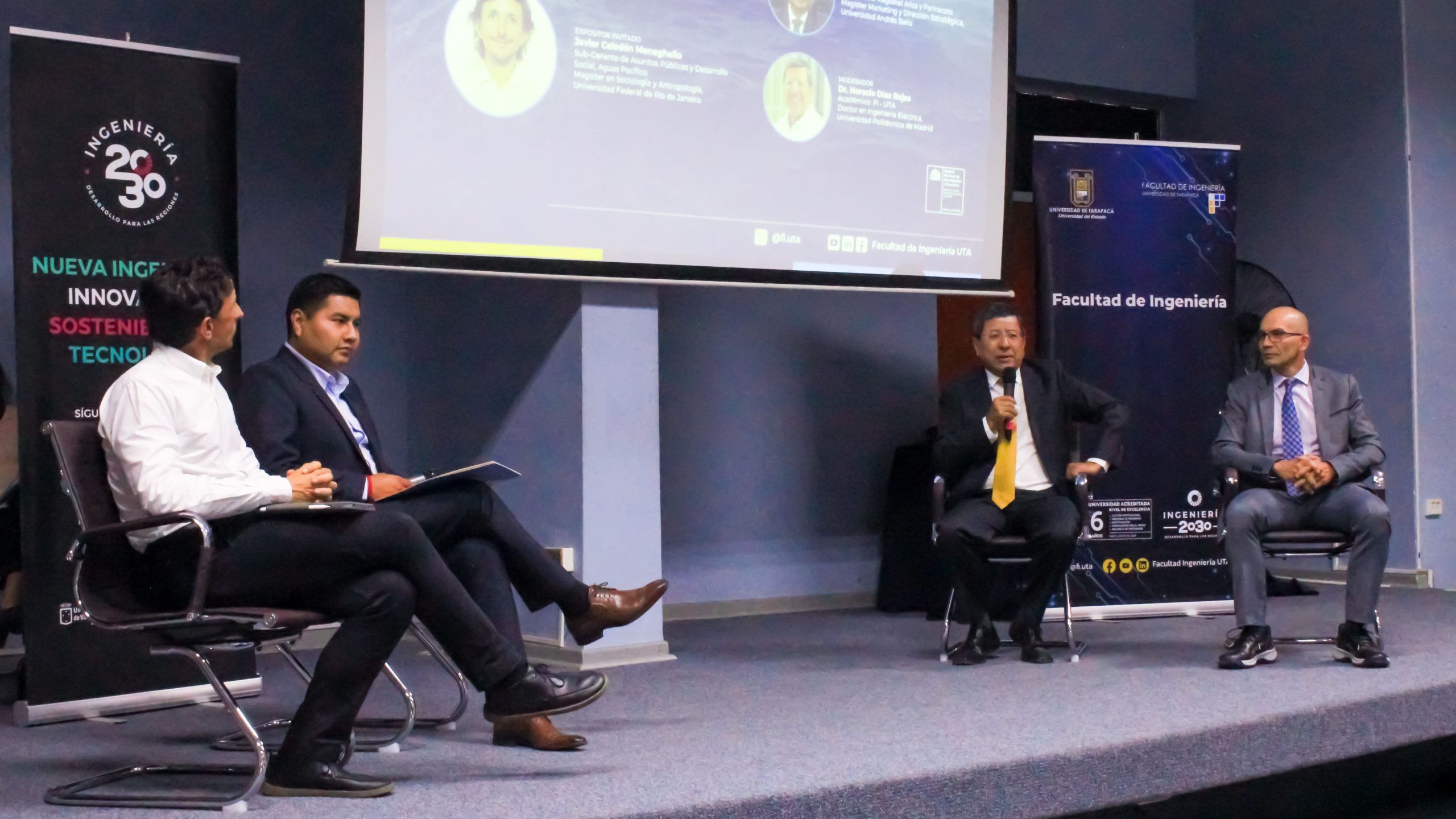Día Mundial del Agua: Experto de Aguas Pacífico analizó el impacto de la desalación en el desarrollo regional en evento organizado por la Facultad de Ingeniería UTA